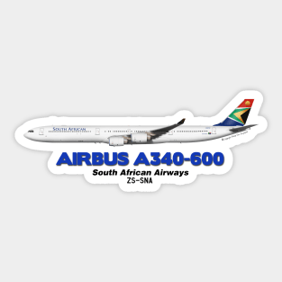 Airbus A340-600 - South African Airways Sticker